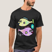 魚座の星座 Tシャツ (正面)