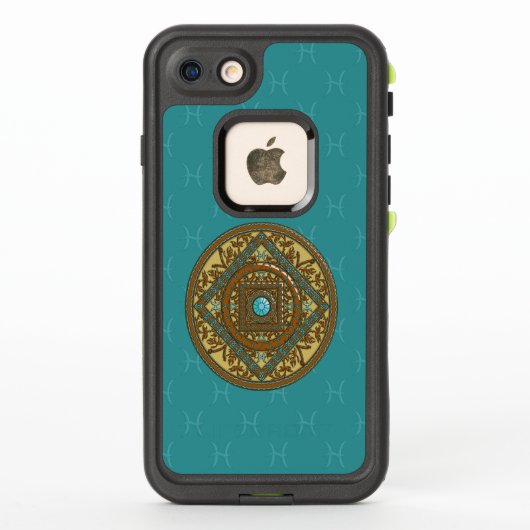 魚座の曼荼羅 Lifeproofケース LifeProof iPhoneケース (裏面)
