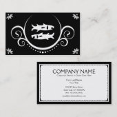 魚座の洗練 名刺 (正面/裏面)