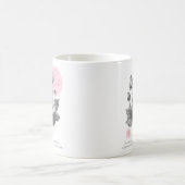 魚座の花蓮占星術の誕生日 コーヒーマグカップ (中央)