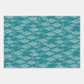 魚座の魚 ラッピングペーパーシート (正面2)