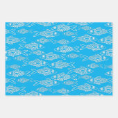 魚座の魚 ラッピングペーパーシート (正面)