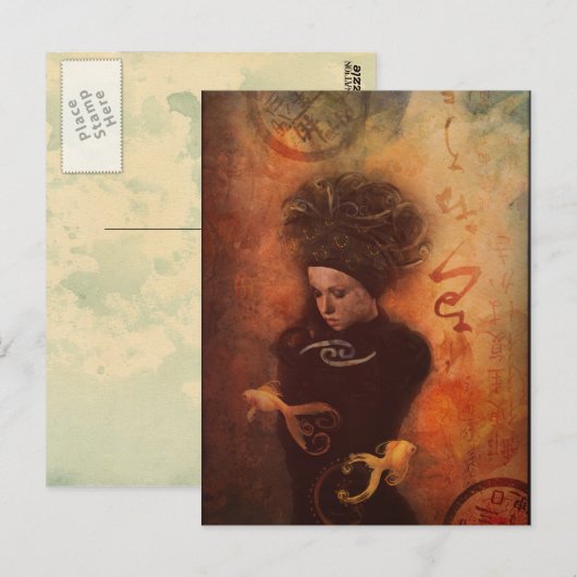 魚座はがき ポストカード (正面/裏面)