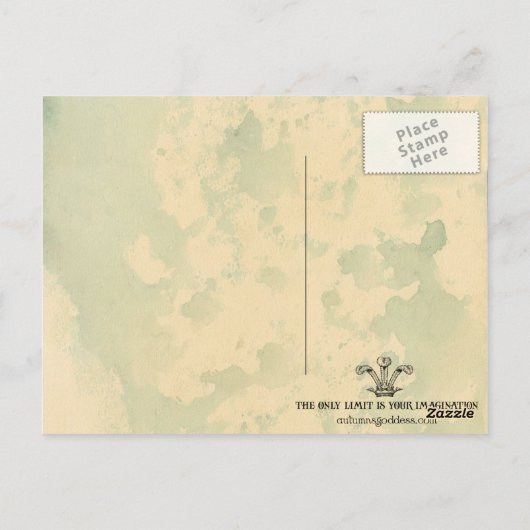 魚座はがき ポストカード (裏面)