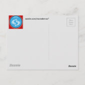 魚座はがき ポストカード (裏面)