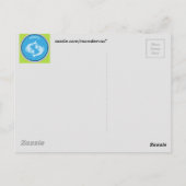 魚座はがき ポストカード (裏面)