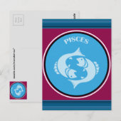 魚座はがき ポストカード (正面/裏面)