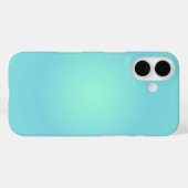 魚座オーラグラデーション〔占星術の〕十二宮図、緑グラデーション Case-Mate iPhoneケース (裏面 (横))