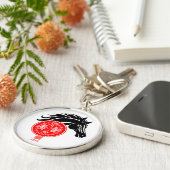 魚座カスタムx馬の年2026 キーホルダー (側面)