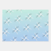 魚座コロストロギー誕生日 ラッピングペーパーシート (正面)