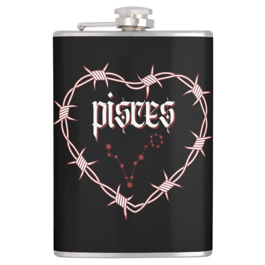 魚座ゴシックダーク天エギー フラスク (正面)