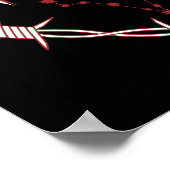 魚座ゴシックダーク天文学 ポスター (角)