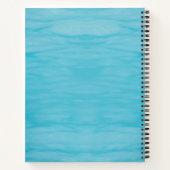 魚座ザフィッシュウォーター〔占星術の〕十二宮図ブルー ノートブック (裏面)