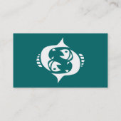 魚座シンプル 名刺 (裏面)