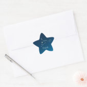 魚座シール 星シール (封筒)