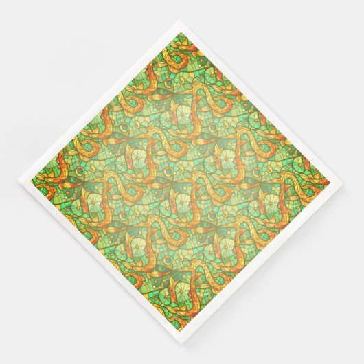 魚座ディナーナプキン (コーナー)