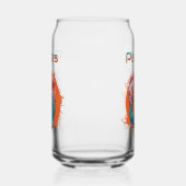 魚座フィッシュ〔占星術の〕十二宮図占星術水星占い標識 ガラス缶 (右)