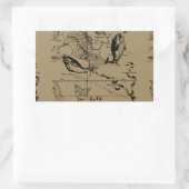 魚座ヘベリアス1690デコル 長方形シール (バッグ)