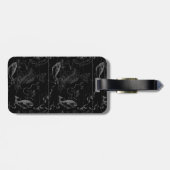 魚座ヘベリアス1690マップ版木、銅版、版画 ラゲッジタグ (裏面横)