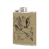 魚座ヘベリアス1690年頃 フラスク (左)