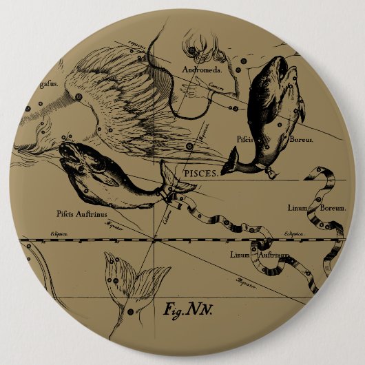 魚座ヘベリアス1690年頃 缶バッジ (正面)