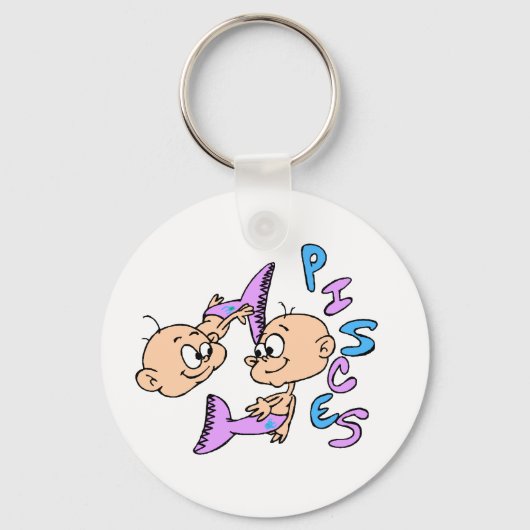 魚座ベビー魚 キーホルダー (正面)