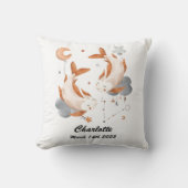 魚座ベビー〔占星術の〕十二宮図子供部屋枕 クッション (正面)