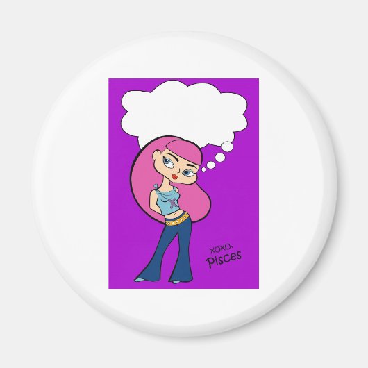 魚座マグネット マグネット (正面)