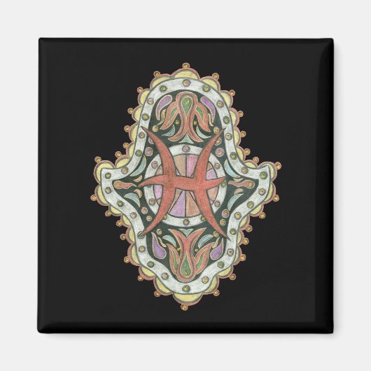 魚座マグネット マグネット (正面)