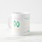 魚座マグ コーヒーマグカップ (正面左)