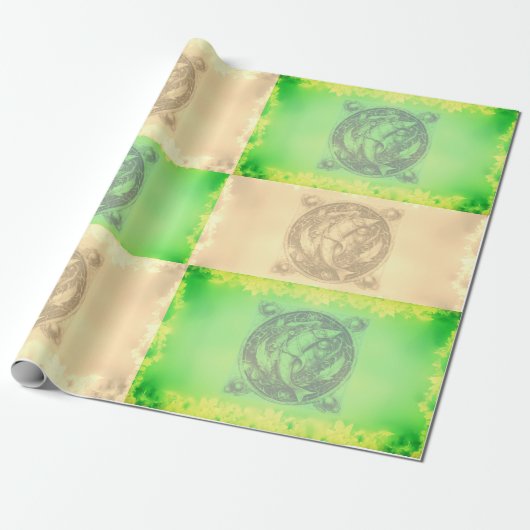 魚座ラッピング紙 ラッピングペーパー (アンロールド)