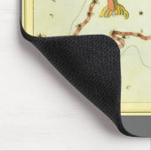 魚座ヴィンテージ座ウラニア鏡 マウスパッド (コーナー)