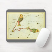 魚座ヴィンテージ座ウラニア鏡 マウスパッド (マウス)