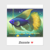 魚座占星術の記号、取り外し シール (シート)