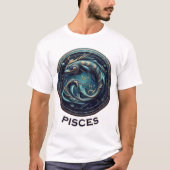 魚座占星術Tシャツ Tシャツ (正面)