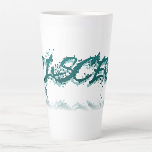 魚座反射 カフェラテマグ (正面)