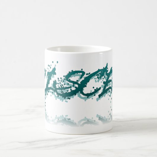 魚座反射 コーヒーマグカップ (中央)