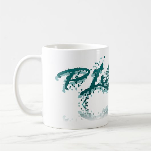 魚座反射 コーヒーマグカップ (左)