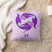 魚座可逆的装飾用クッション クッション (ブランケット)