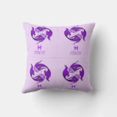 魚座可逆的装飾用クッション クッション (裏面)