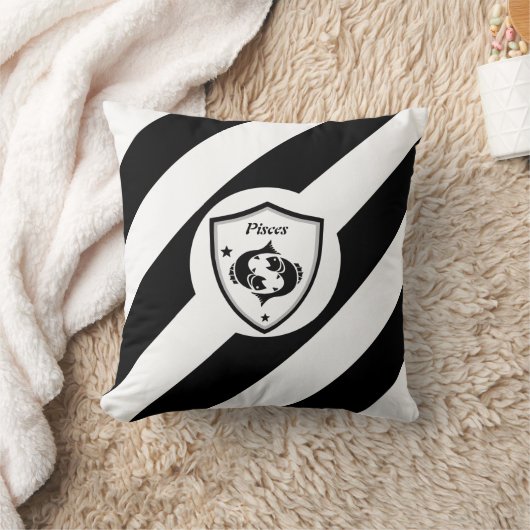 魚座記号 クッション (ブランケット)
