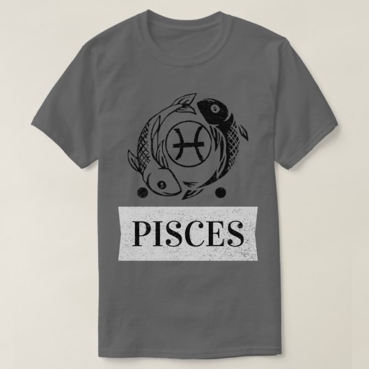 魚座1 Tシャツ (デザイン正面)