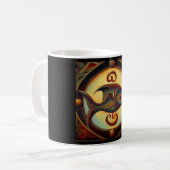 魚座7 コーヒーマグカップ (正面左)