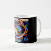魚座8 コーヒーマグカップ (正面右)