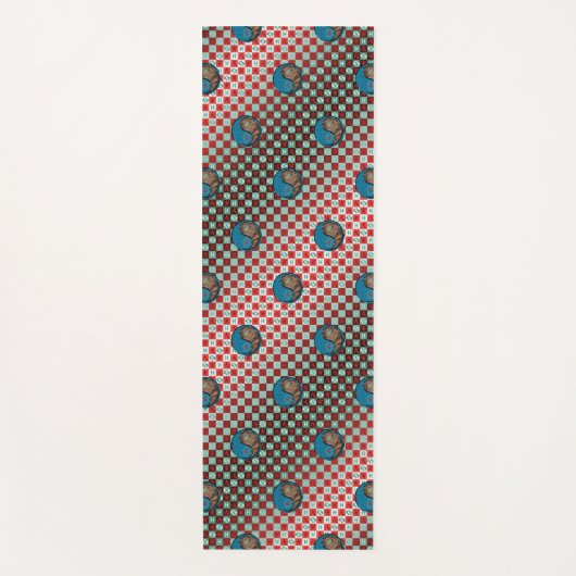 魚座&アースタイガー ヨガマット (正面)