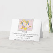 魚座 カード (裏面)