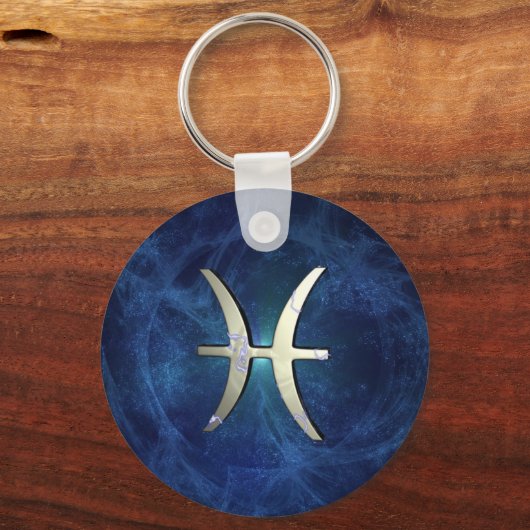 魚座 キーホルダー (正面)