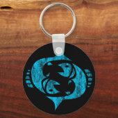 魚座 キーホルダー (正面)