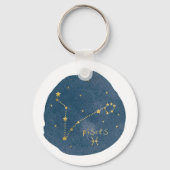 魚座 キーホルダー (正面)