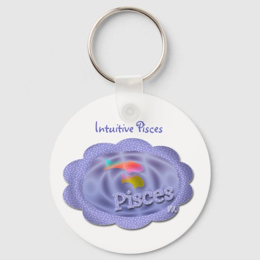 魚座 キーホルダー (正面)